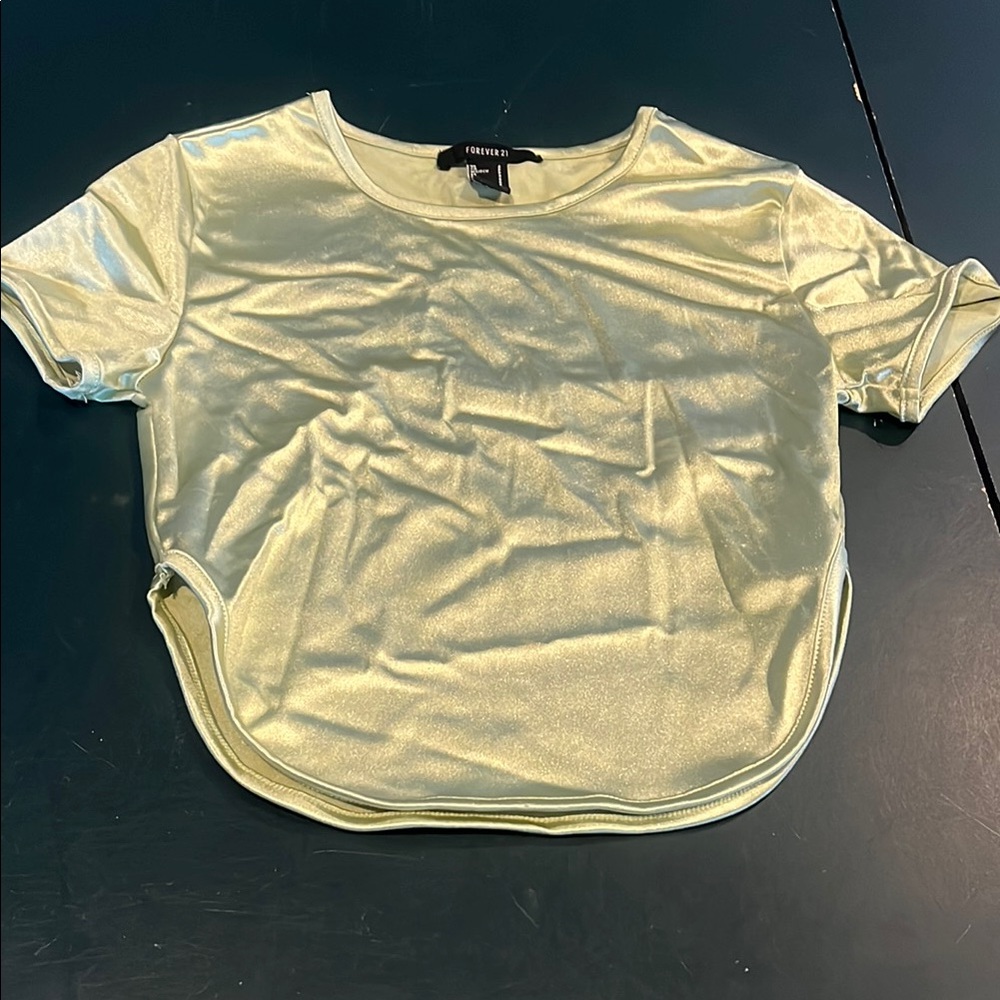 Forever 21 olive green Women's Top